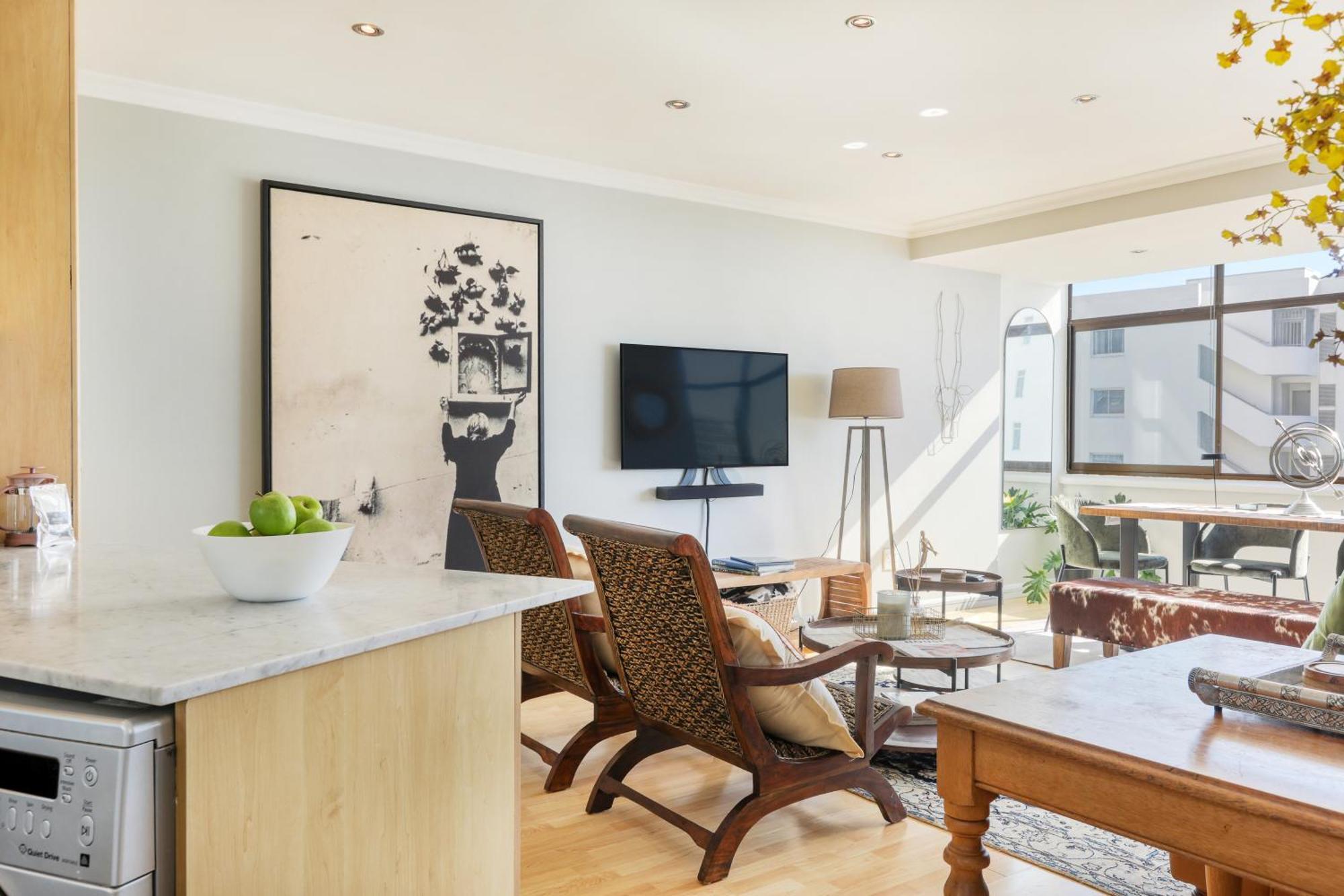 Backup-Powered Bantry Bay View 2 Bed Apartment كيب تاون المظهر الخارجي الصورة